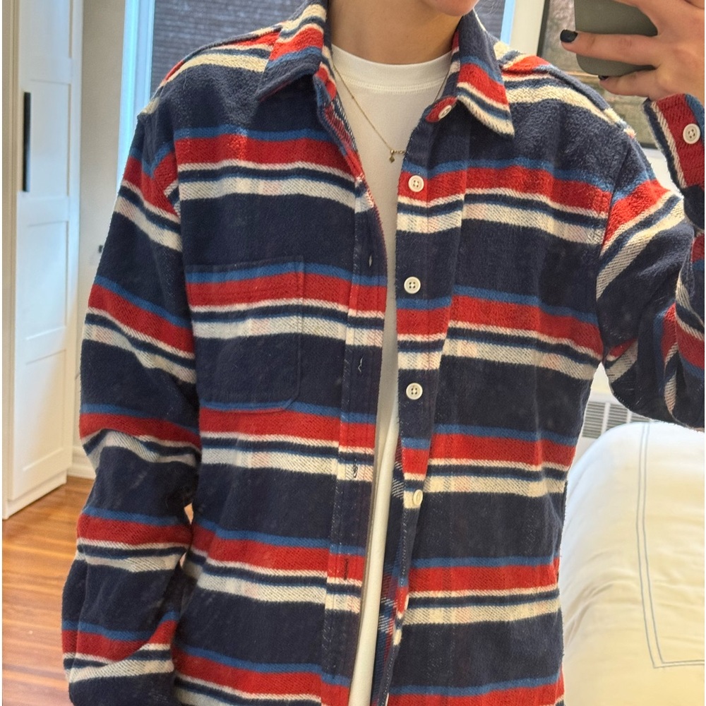 Men’s wool button down